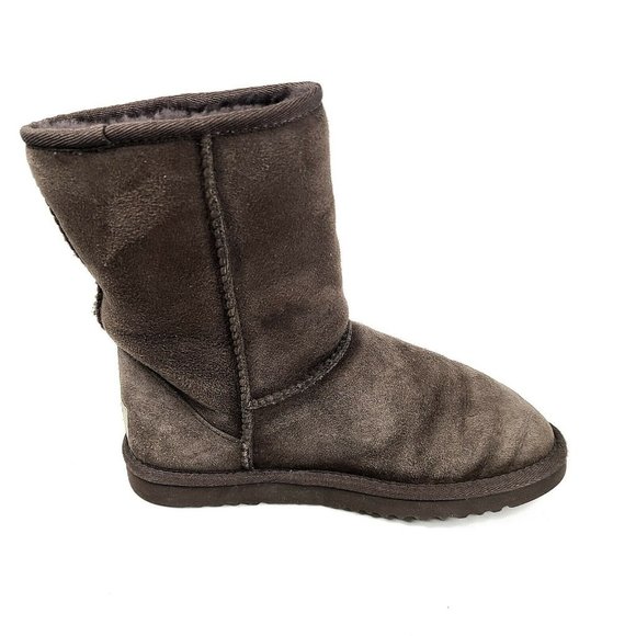 UGG Australia Classic Short Chocolate Winter Boots Women's Size 6 MSRP $170 - Picture 4 of 7